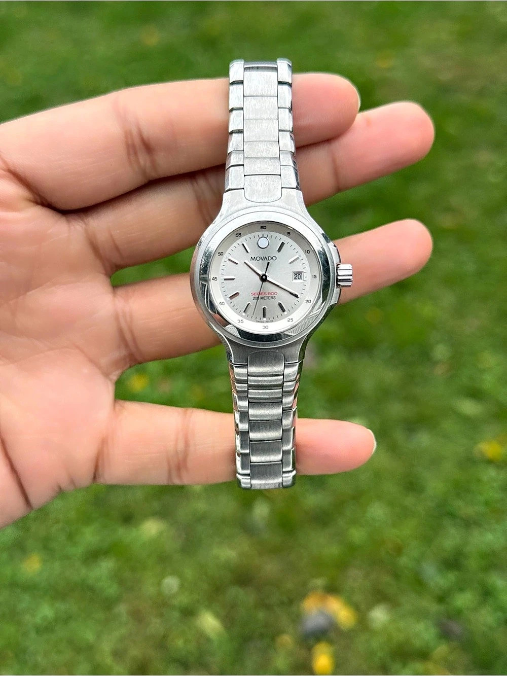 Movado Series 800 Women's Watch Silver Bracelet limited edition